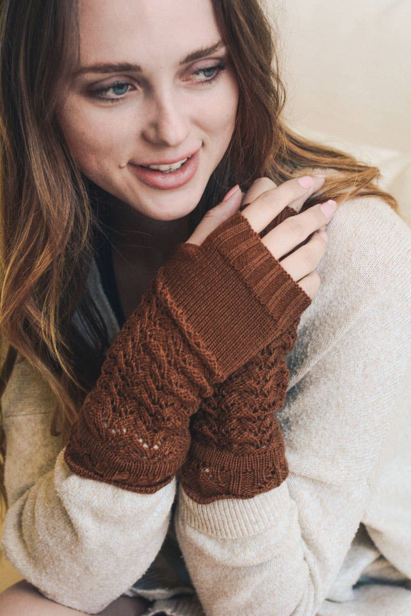 Trendy Winter Arm Warmers for Easy Texting 📱