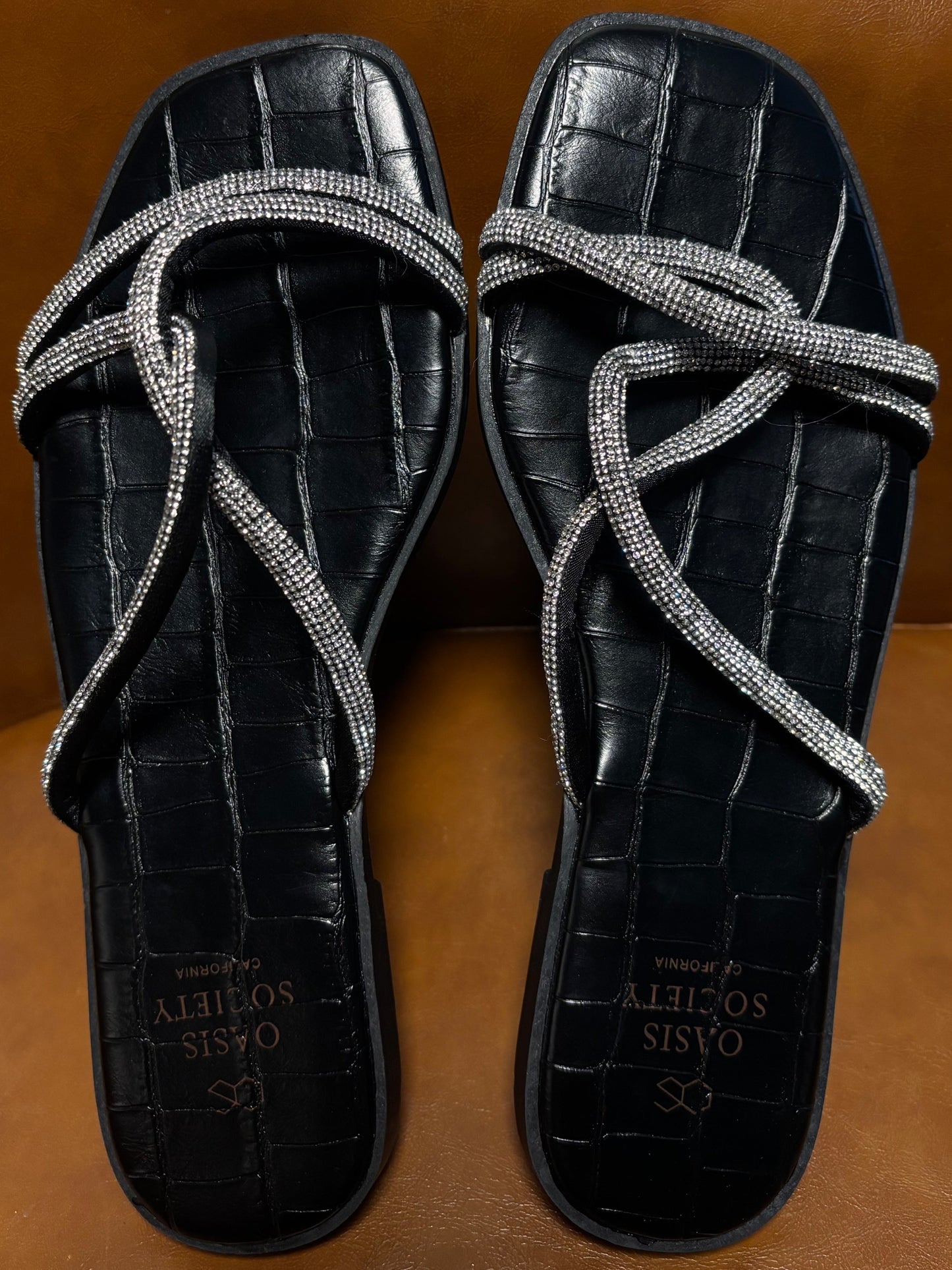 Sequin Sandals