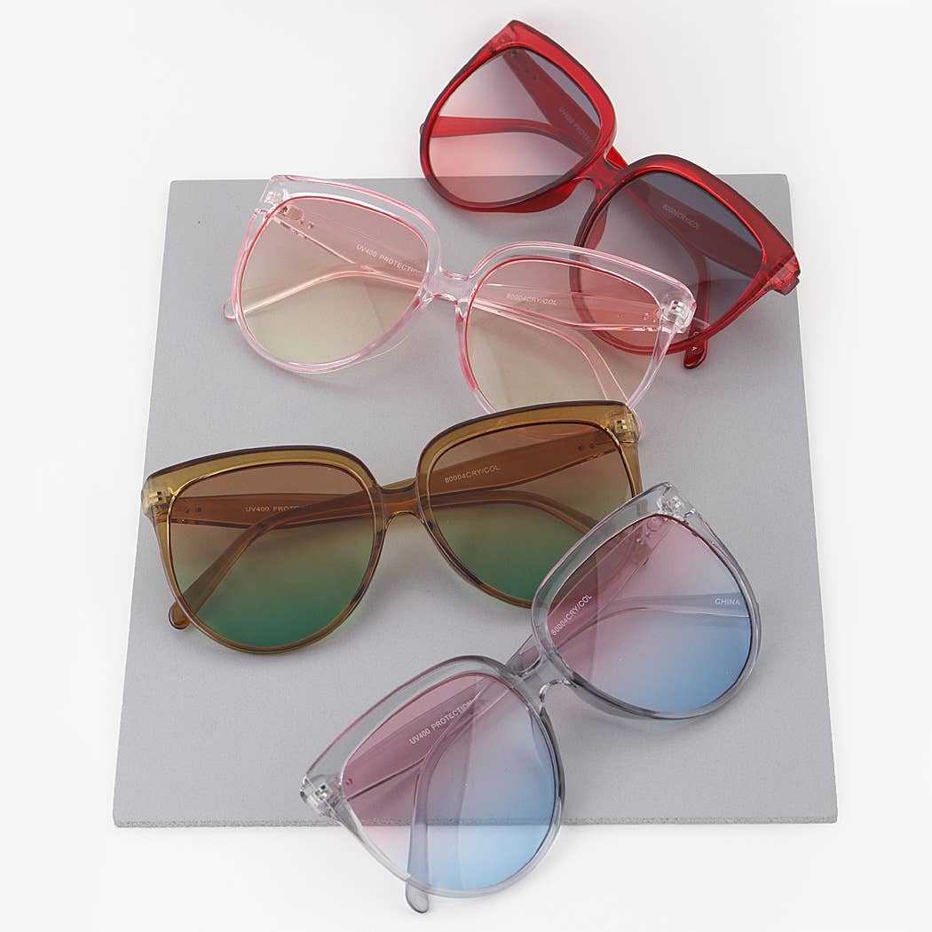 Retro Ombré Sunglasses