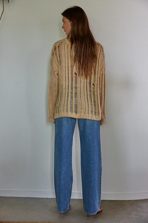 Tyla Crochet Pullover