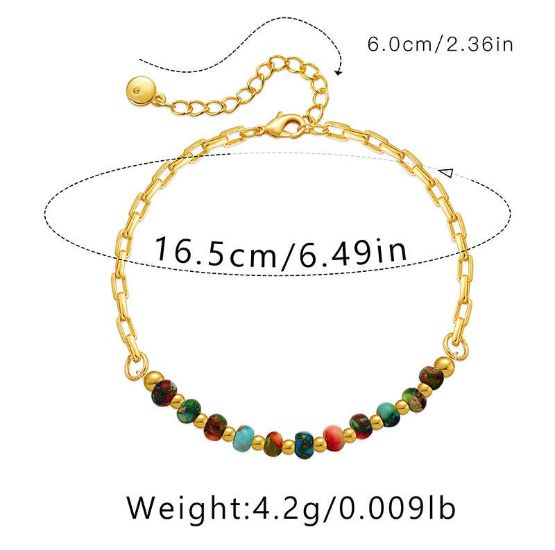 Colorful Beaded Bracelet