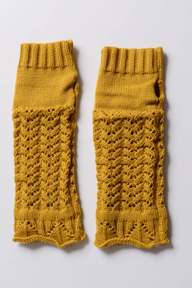 Trendy Winter Arm Warmers for Easy Texting 📱