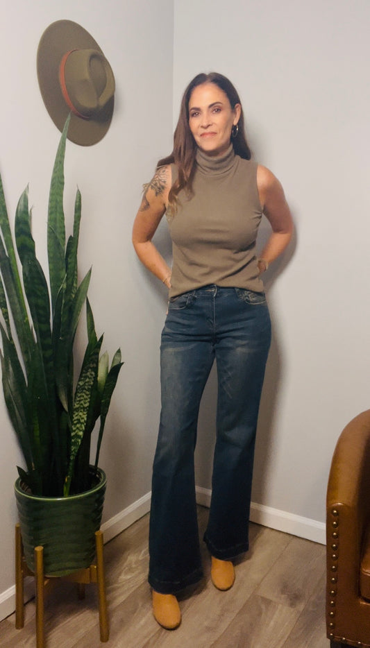 Wide Leg Trouser Jeans