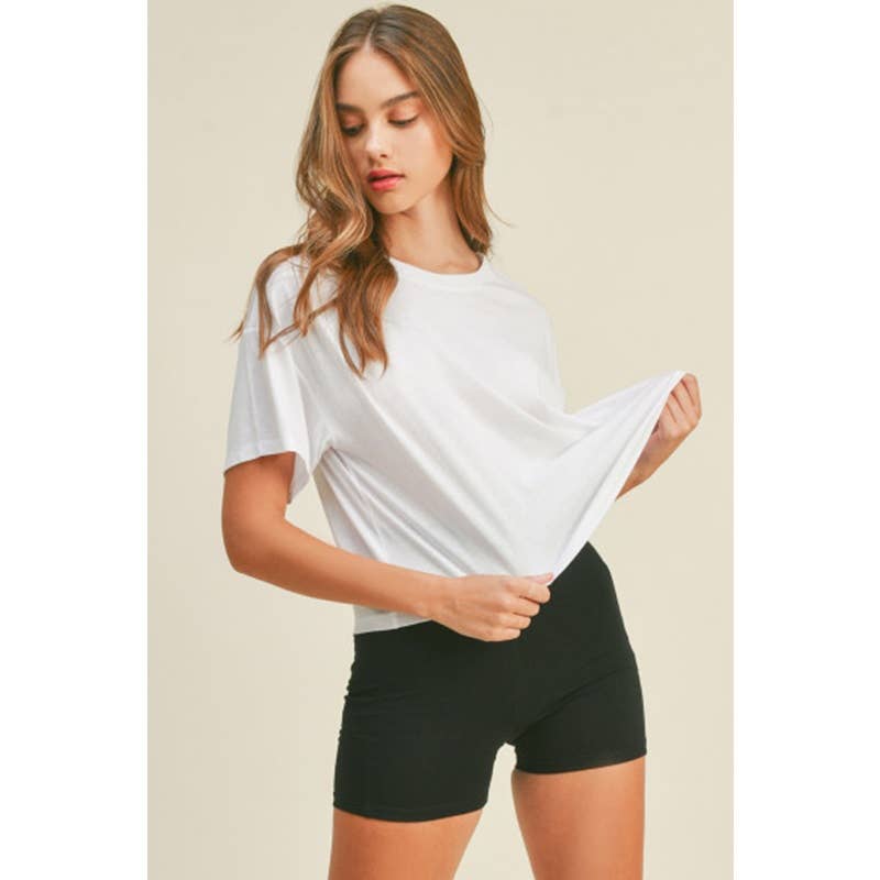 Boxy Crop Tee