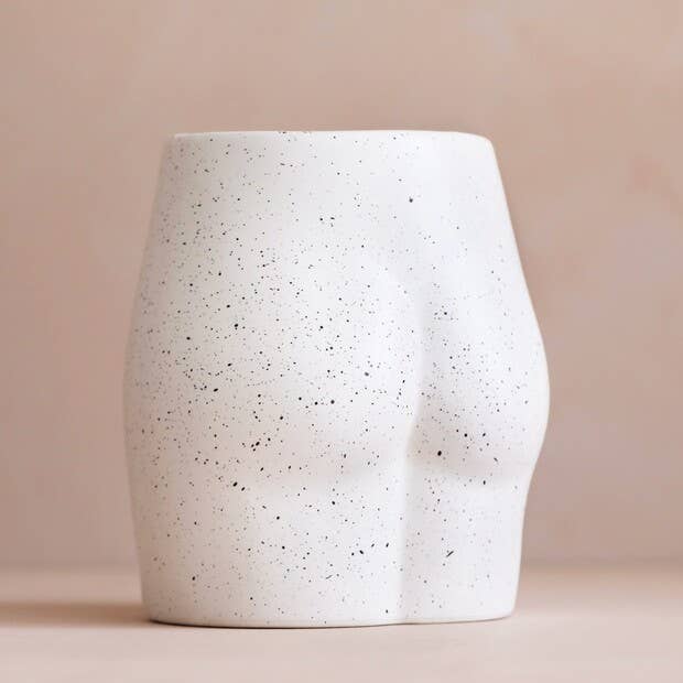 Speckled Bum Vase