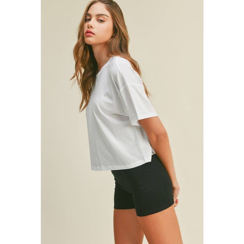 Boxy Crop Tee