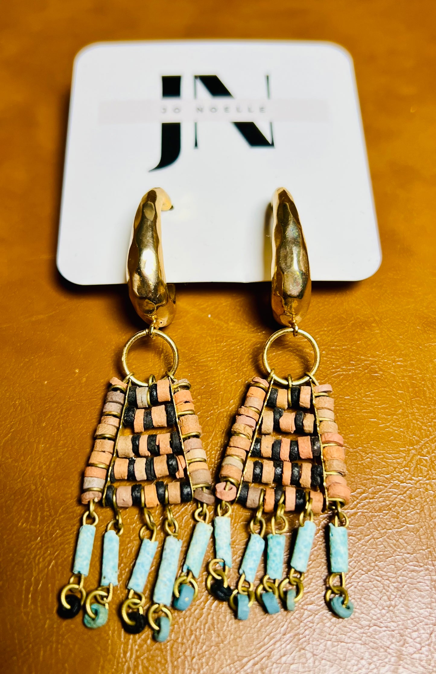 Beaded Dangle Earrings