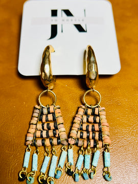 Beaded Dangle Earrings