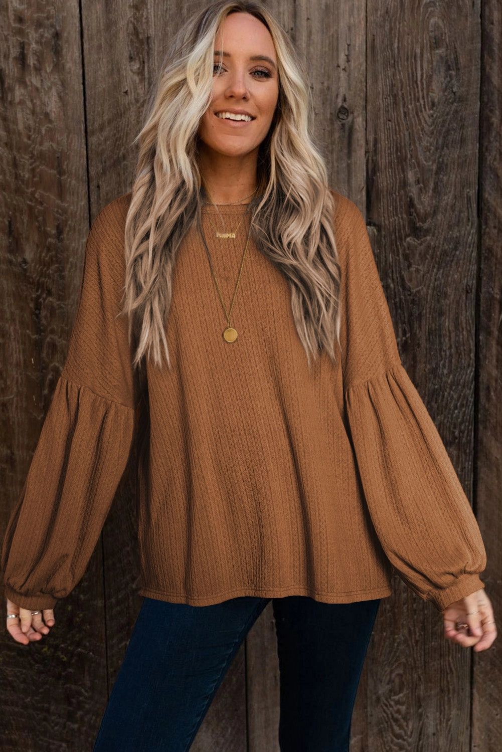 Boho Puff Sleeve Top