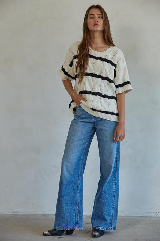 Casey Striped Sweater