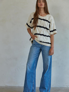 Casey Striped Sweater