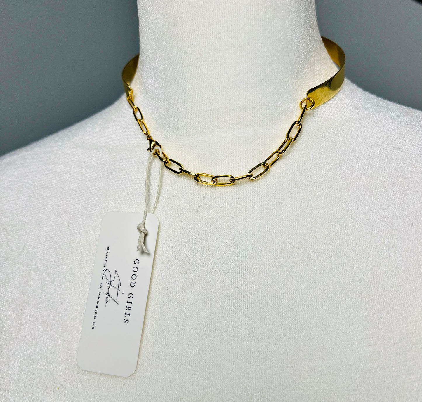 Gold Collar Necklace