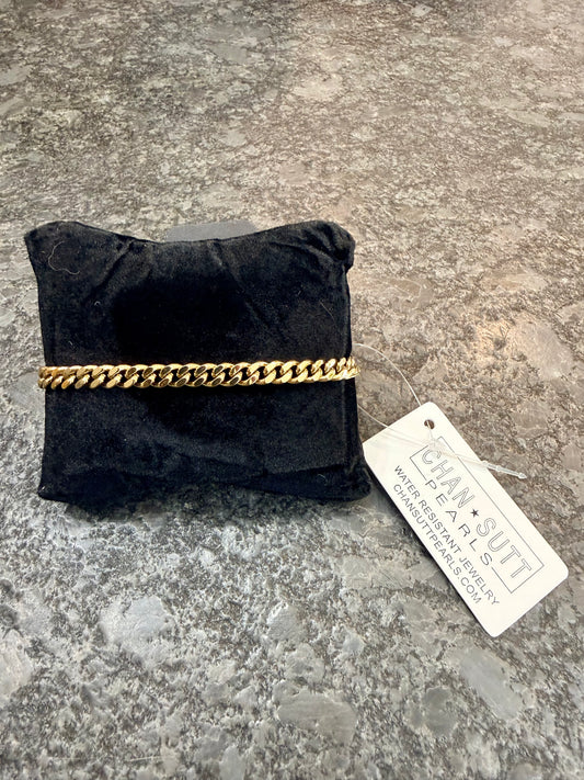 Chan Sutt Pearls Heavy Chain Anklet