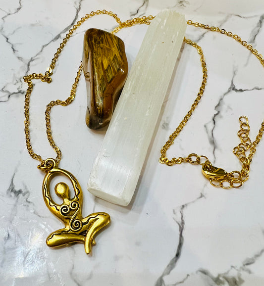 The divine feminine necklace