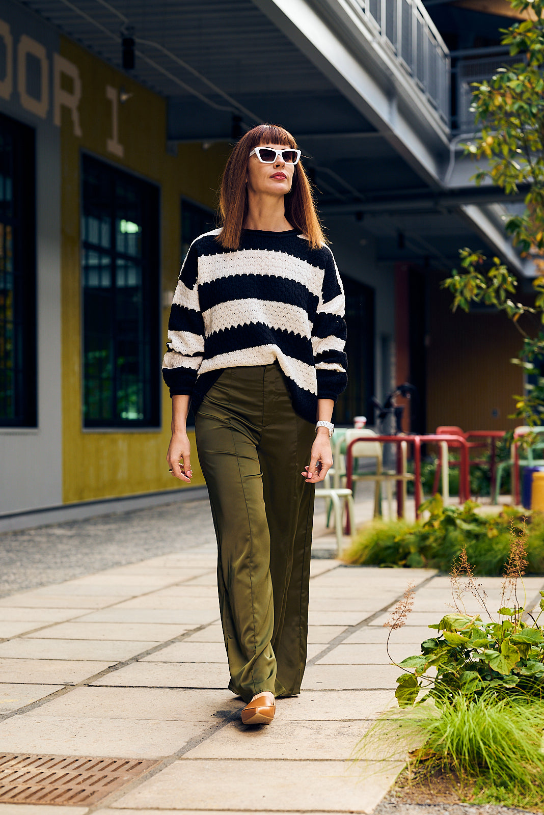 Wide Leg Trousers