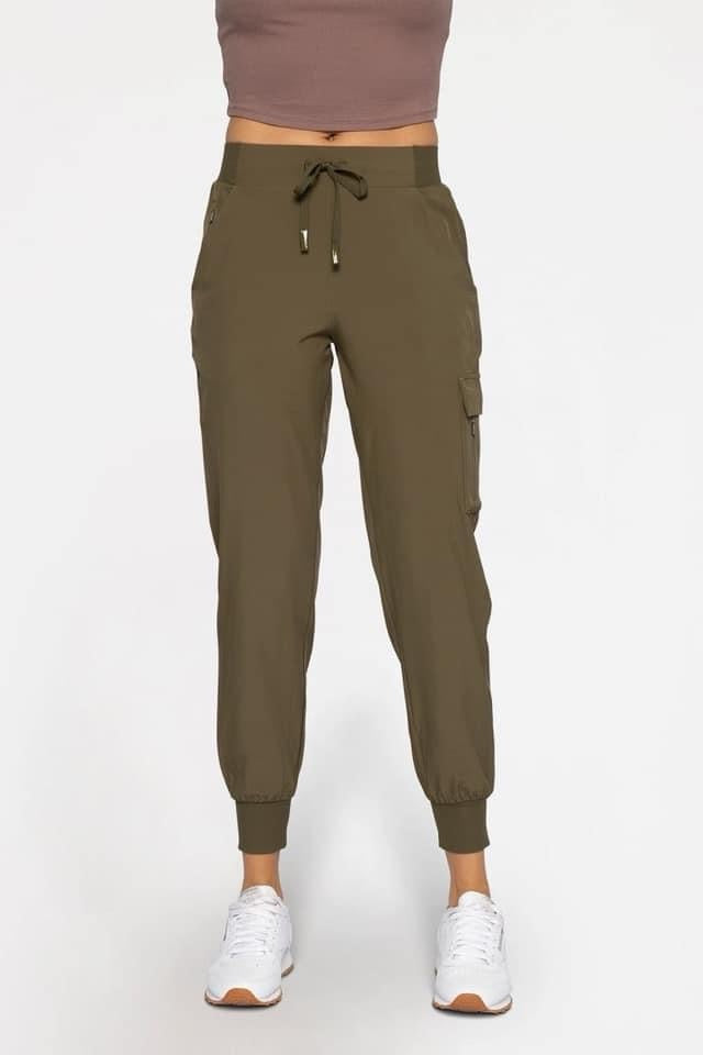 Drawstring Cargo Joggers