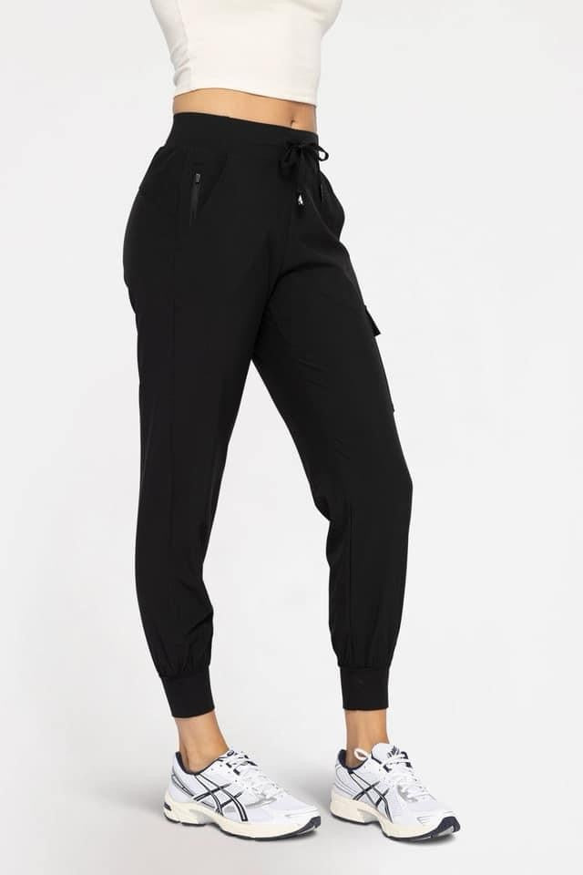 Drawstring Cargo Joggers