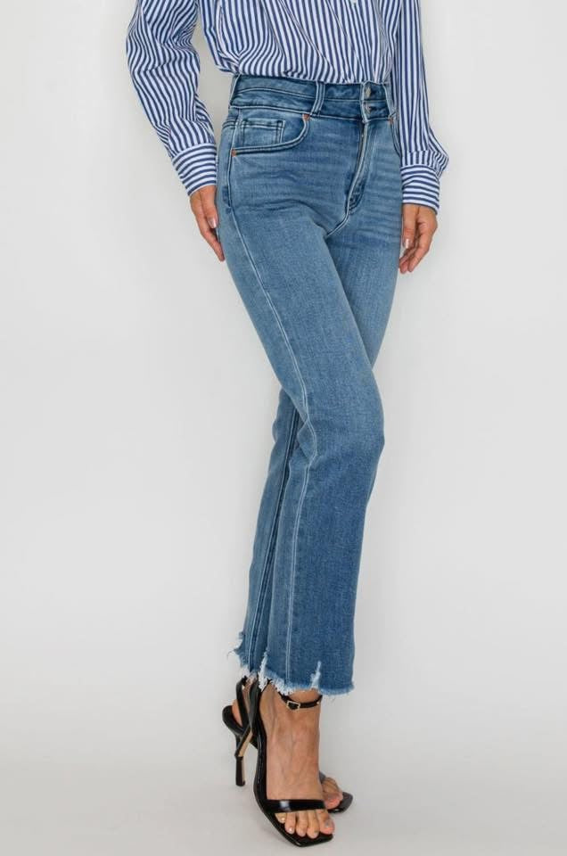 Artemis Double Button Vintage Jeans