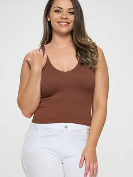 Reversible Ribbed Seamless Tank