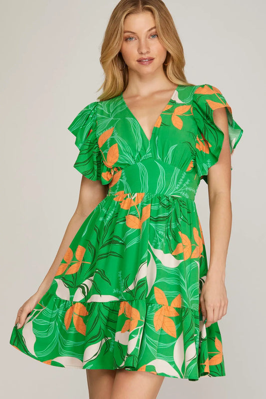 Tropical Rain Forest Dress