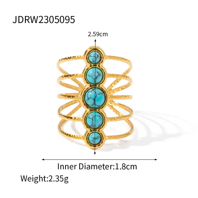 Turquoise Open Ring