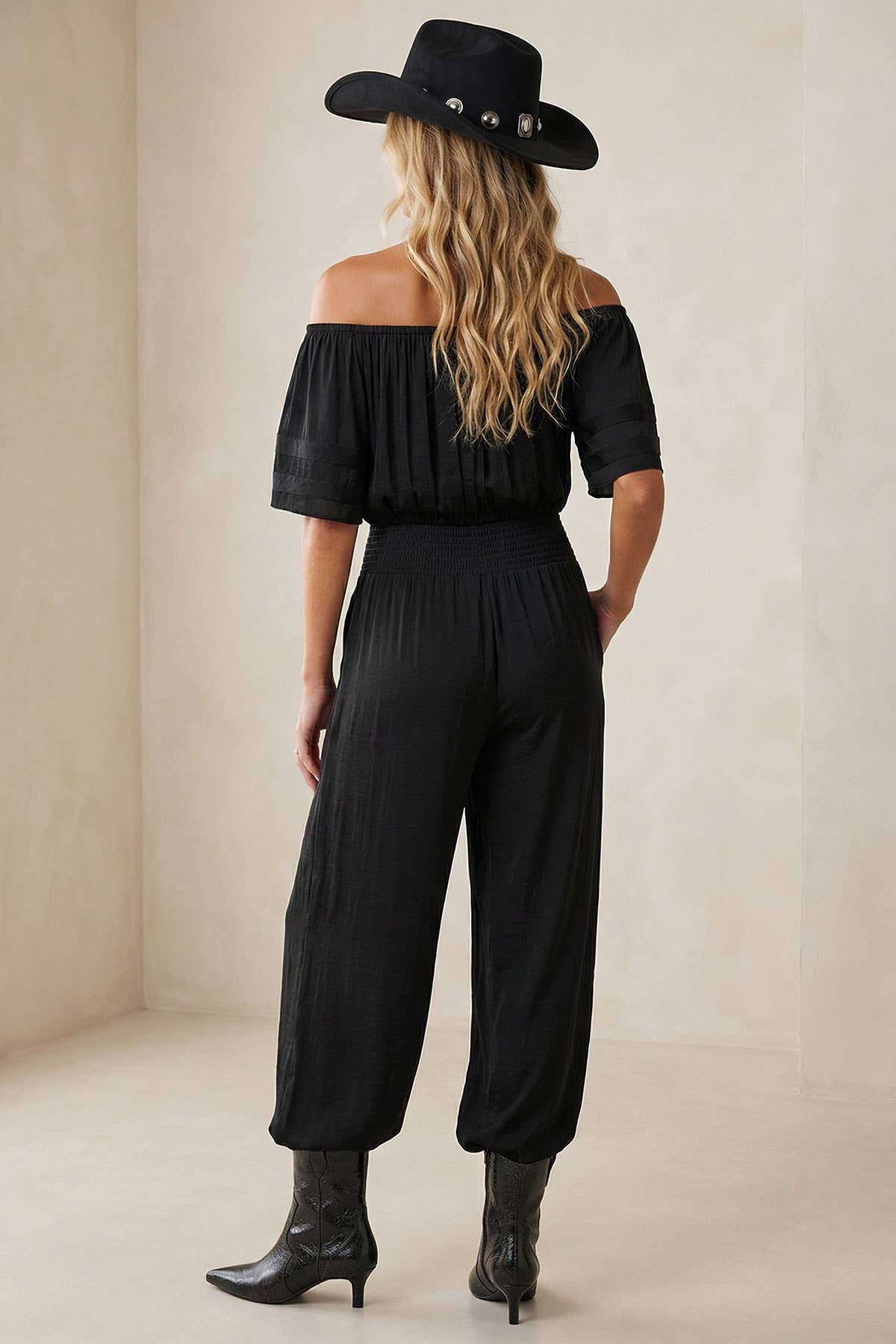 Off The Shoulder Jumpsuit