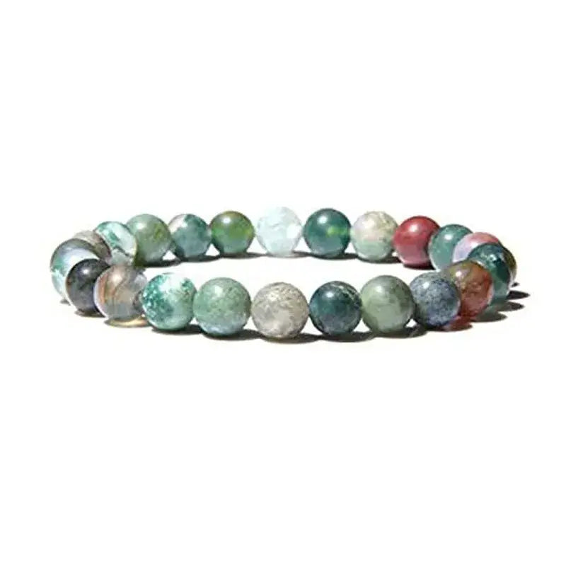 Beaded Agate Bracelet