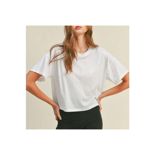 Boxy Crop Tee