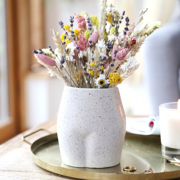 Speckled Bum Vase