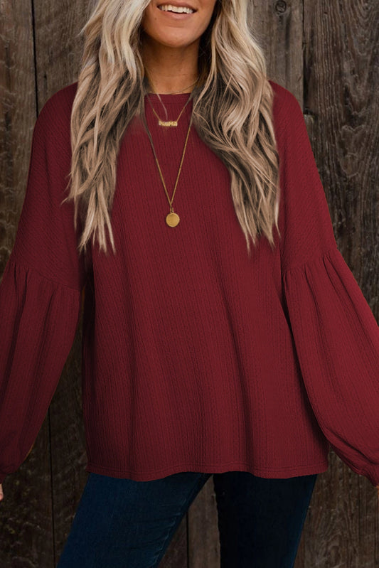 Boho Puff Sleeve Top