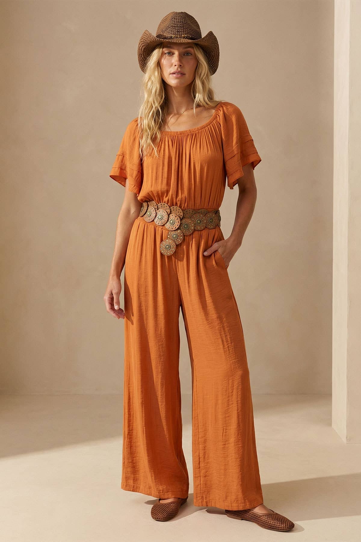 Off The Shoulder Jumpsuit