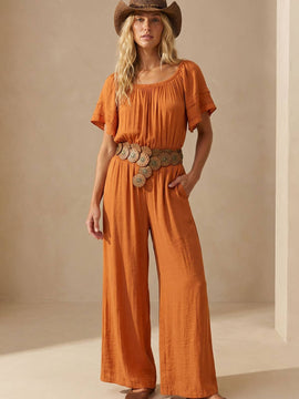 Off The Shoulder Jumpsuit