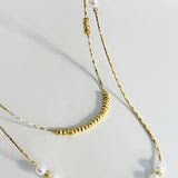 Pearl and Gold Necklace